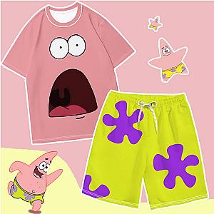 SpongeBob Pink Starfish Shorts Beach Shirts Pants