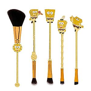 5pcs SpongeBob SquarePants Makeup Brush Set
