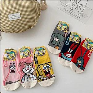 Kawaii SpongeBob Patrick Socks