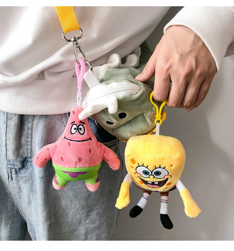 SpongeBob Patrick Star Soft Plush Keychain | Spongebob Plush Shop ...