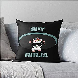 Spy Unicorn Ninja- Funny Quote Desing And Great Gift For Unicorn and Ninjas Lovers Throw Pillow RB1810