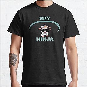 Spy Unicorn Ninja- Funny Quote Desing And Great Gift For Unicorn and Ninjas Lovers Classic T-Shirt RB1810