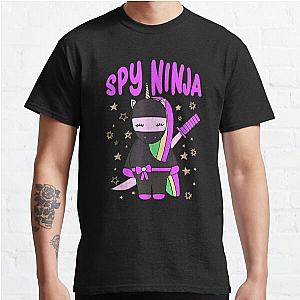 Cool Spy Gaming Ninjas Gamer Unicorn Ninja Boys Girls Kids T-Shirt Classic T-Shirt RB1810