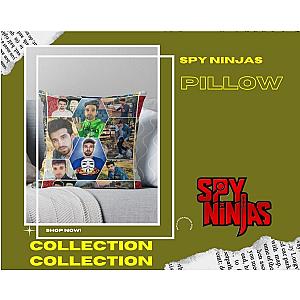 Spy Ninja Throw Pillow