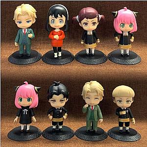 spy x family action figures spy x family cm set  model toy figure