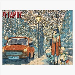Spy x Family Puzzles - Spy x Family Winter snow Jigsaw Puzzle