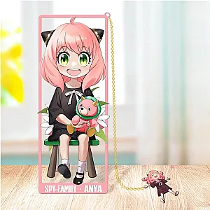 Spy X Family Figures – Spy x Family Inspired Metal Bookmarks for Students and Cosplayers