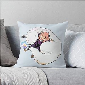 Spy x Family Pillows - Sleepy Anya and Bond: SPY X FAMILY  Throw Pillow