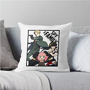 Spy x Family Pillows - SPY X FAMILY - Loid Forger, Anya Forger, Yor Forger Throw Pillow