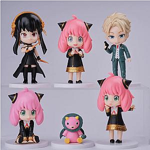 spy x family action figures spy x family cm set  model toy figure