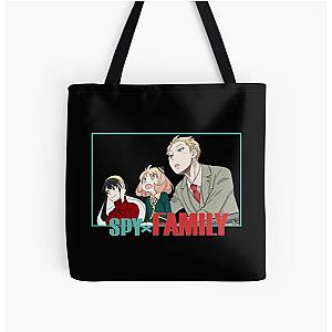 Spy x Family Bags - Spy x Family Anya Smug All Over Print Tote Bag