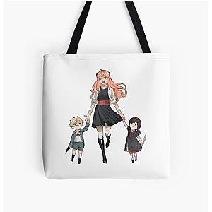 Spy x Family Bags - Spy x Family - sticker All Over Print Tote Bag