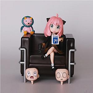 spy x family action figures anya forger cm sofa model toy figure