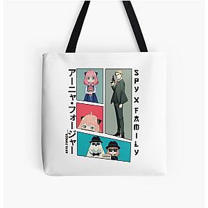 Spy x Family Bags - spy x family All Over Print Tote Bag