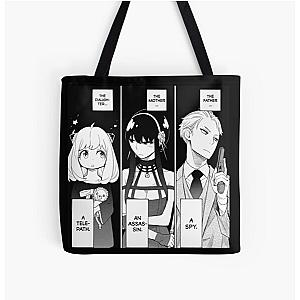 Spy x Family Bags - spy x family manga All Over Print Tote Bag