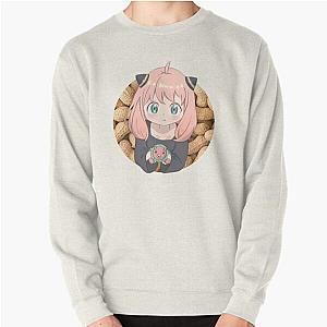 Spy x Family Sweatshirts - Anya Forger peanuts- spy x family Pullover Sweatshirt