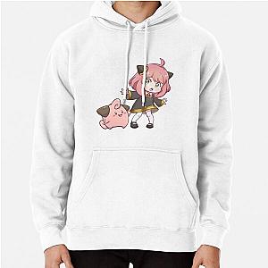Spy x Family Hoodies - Kawaii Anya - spy x family Pullover Hoodie