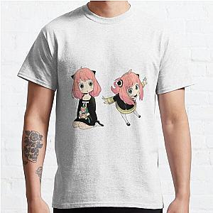 Spy x Family T-Shirts - Spy x Family - Anya Sticker Classic T-Shirt