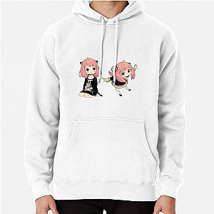 Spy x Family Hoodies - Spy x Family - Anya Sticker Pullover Hoodie