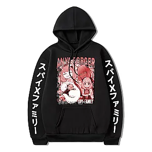 spy x family hoodies anya japanese manga long sleeve pullover hoodie