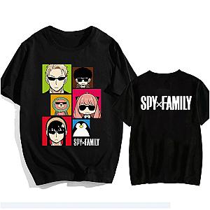 spy x family t shirts spy family all characters classic t shirt