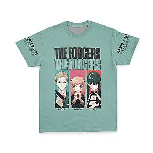 spy x family t shirts forger spy family color block classic t shirt