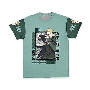 spy x family t shirts loid forger color block classic t shirt