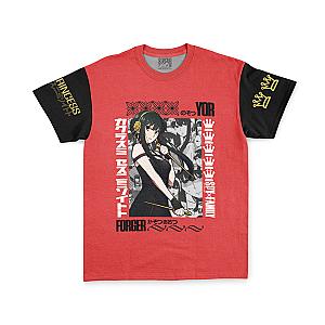 spy x family t shirts yor forger color block classic t shirt