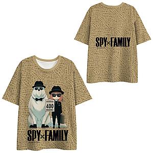 spy x family t shirts bond anya forger peanut graphic d t shirt