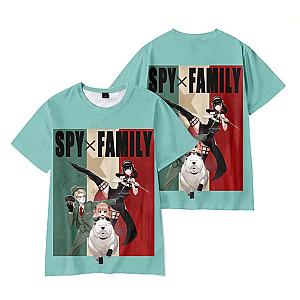 spy x family t shirts spy family poster anime d t shirt