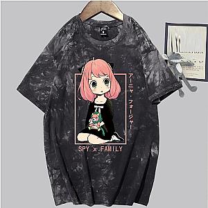 spy x family t shirts spy x family anya cool art tie dye t shirt