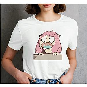 spy x family t shirts anya forger funny white t shirt