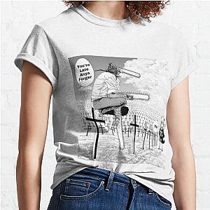 spy x family t shirts anya vs chainsaw man classic t shirt