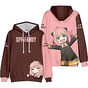 spy x family hoodies anya forger d printed  sides pullover hoodie
