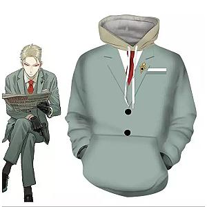 spy x family hoodies loid forger cosplay d pullover hoodie