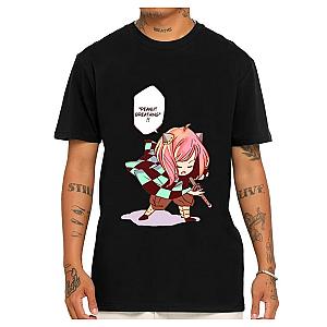 spy x family t shirts demon anya forger peanut breathing t shirt