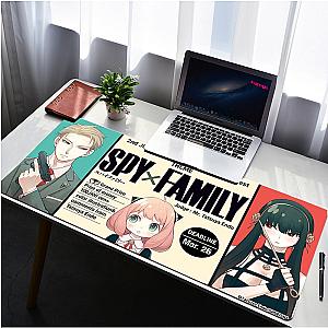 Spy x Family Mouse Pad - Gamer Large Lock Edge Soft Mousepad