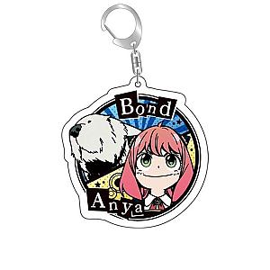 SPY X FAMILY Key Chain - Bond &amp; Anya Figure Keychain