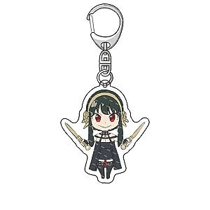 Anime SPY X FAMILY Key Chain - Acrylic Cartoon Yor Figure Keychains