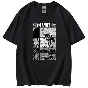 Anime SPY X FAMILY T-shirt - Anya Casual Short Sleeve Cotton T-Shirt