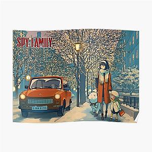 Spy x Family Posters - Spy x Family Winter snow Poster