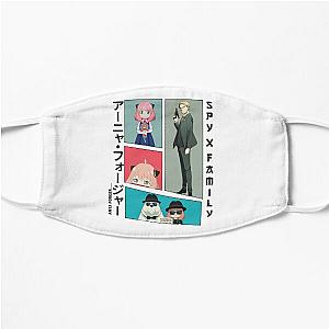 Spy x Family Face Masks - spy x family Flat Mask