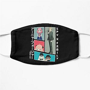 Spy x Family Face Masks - spy x family Flat Mask