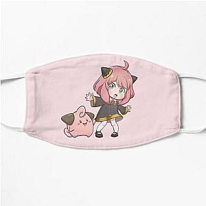 Spy x Family Face Masks - Kawaii Anya - spy x family Flat Mask