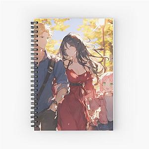 Anime Family Spiral Notebook