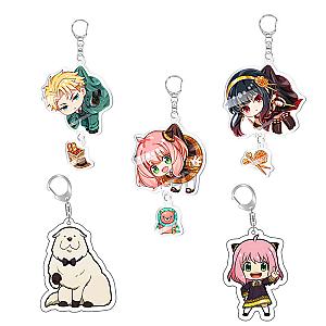 SPY X FAMILY Anime Characters Accessories Acrylic Keychain