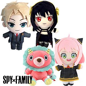 20cm 4pcs/set Anya Forger Yor Loid Forger Chimera Spy X Family Dolls Plush