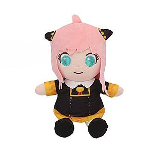 22cm Pink Black Anya Spy X Family Stuffed Toy Plush