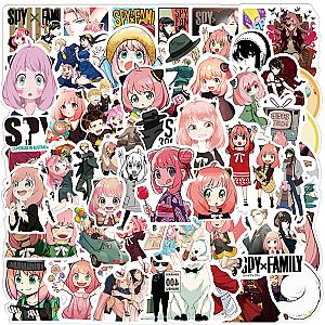 Cartoon Spy X Family Anime Stickers