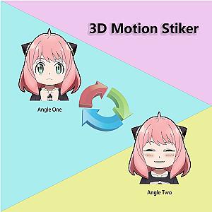 Spy X Family Cartoon 3D Motion Stickers